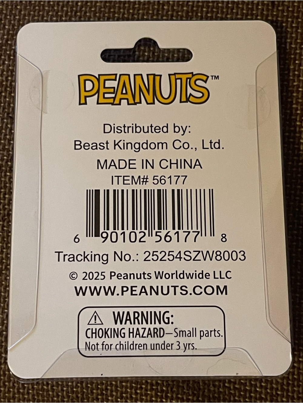Peanuts Woodstock Keychain - Picture 2 of 5